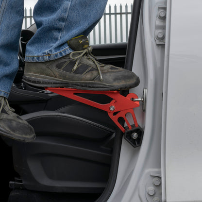 Type D Orange Car Door Step