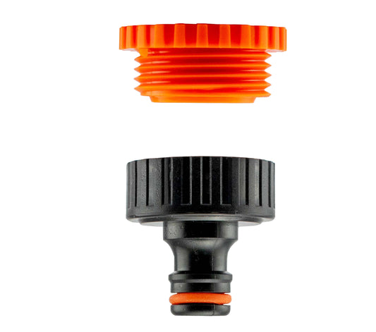 1" to 3/4" BSP Female Black Tap Connector Fitting