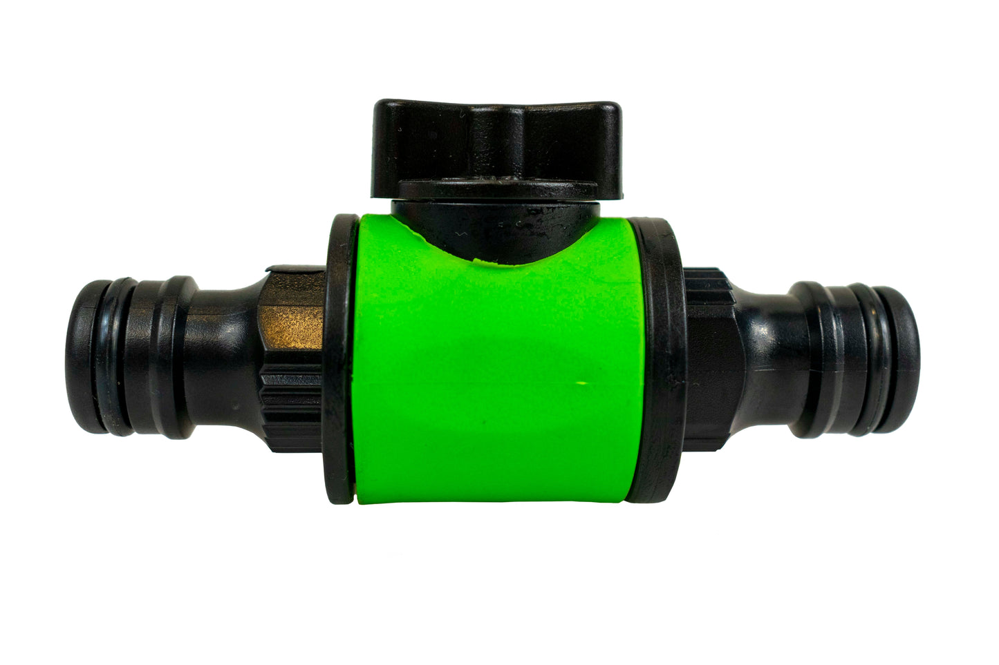 Cost Wise Male‑Male Quick‑Connect Inline Hose Valve Set Black/Green