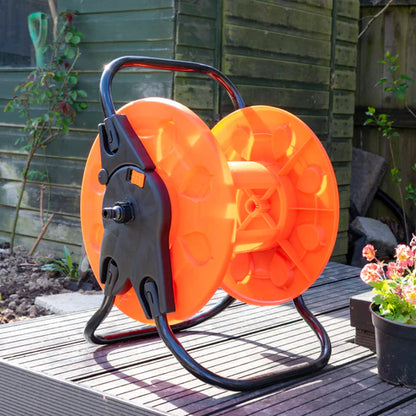 Garden Hose Reel Portable Wall Mounted Hose Winder Storage 20/50/60m