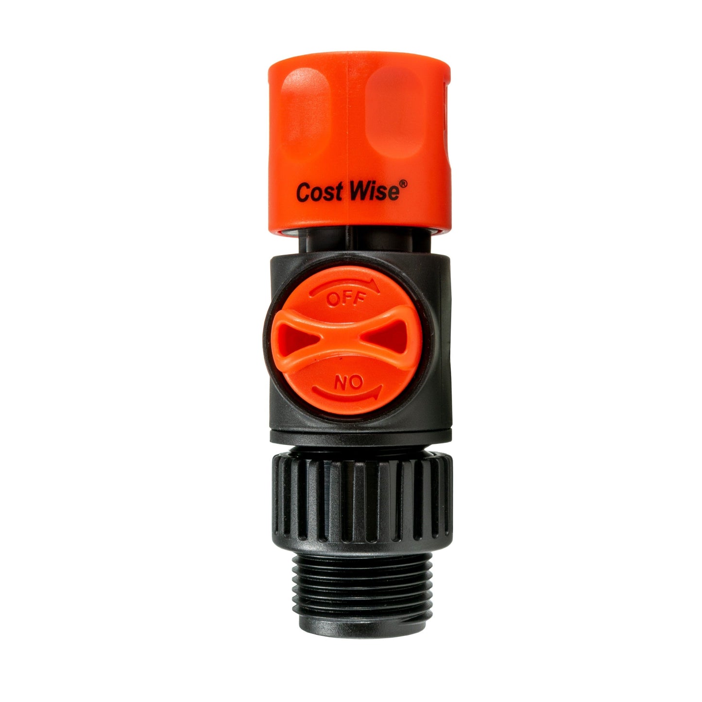 Cost Wise 3/4" BSPM Female Hose Connector with Valve