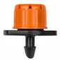 Shrubler 360° Spray Sprinkler with 4mm Barbed Connector – Orange