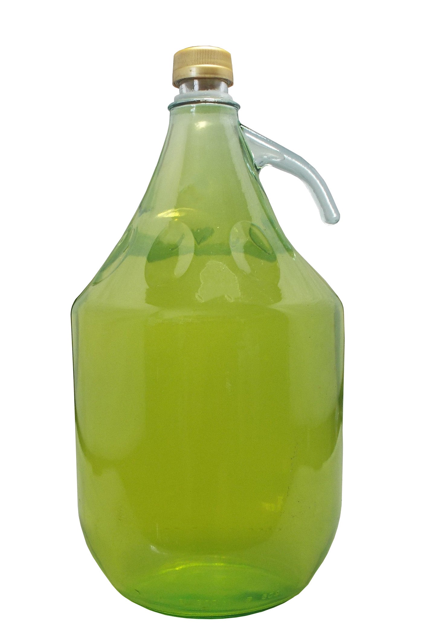 5‑Litre Glass Demijohn Bottle with Screw‑Top Lid