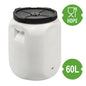 40L 60L Food Grade Fermentation Barrel with Tap White Pickling Sauerkraut Container