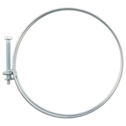 138–145mm Galvanised Dual Wire Hose Clip