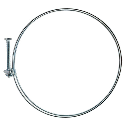 118–125mm Galvanised Dual Wire Hose Clip