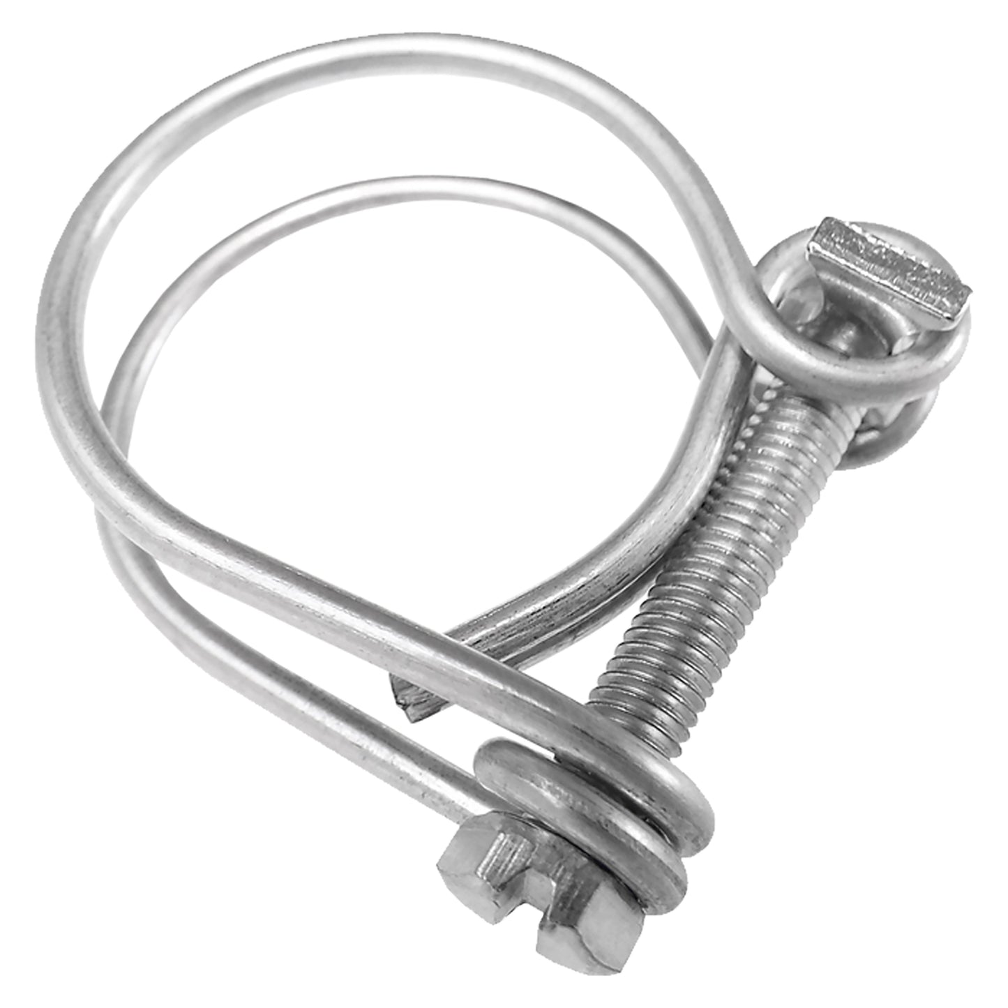 60–65mm Galvanised Dual Wire Hose Clip