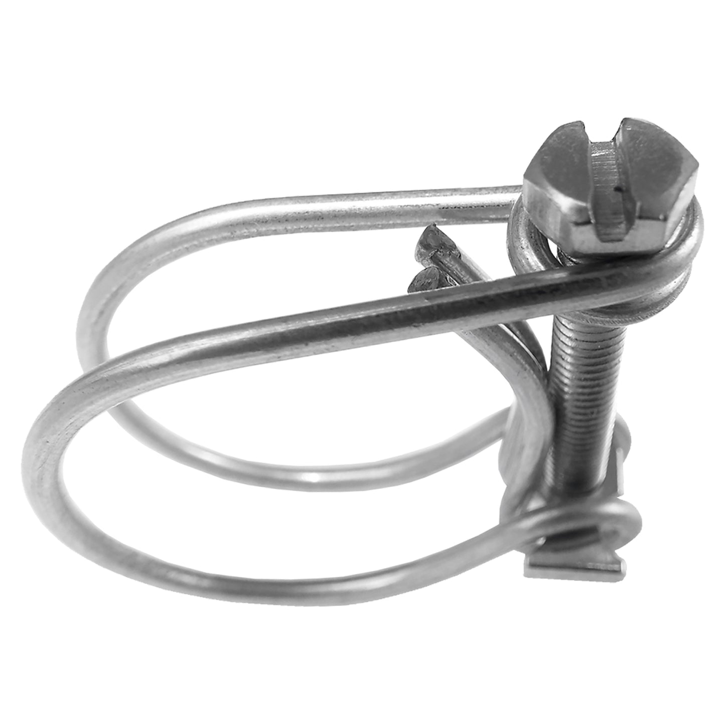 138–145mm Galvanised Dual Wire Hose Clip