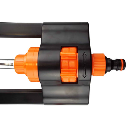 Compact Eco Line Oscillating Sprinkler Featuring Durable Metal Bar