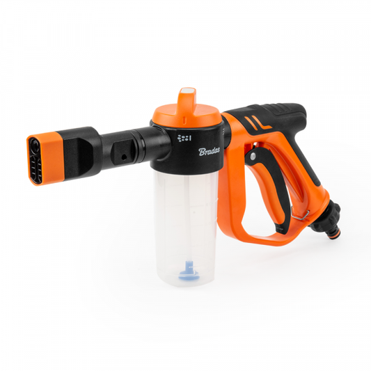 Low-Pressure Foam Applicator Gun for Garden Hose, Black Line