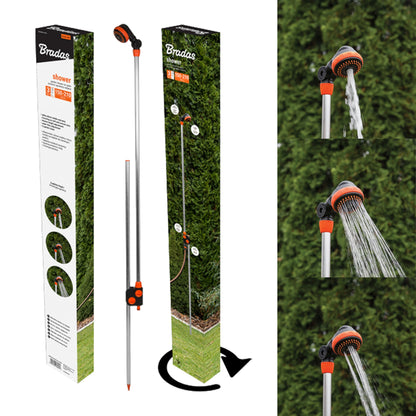 Outdoor Shower on Garden Stake