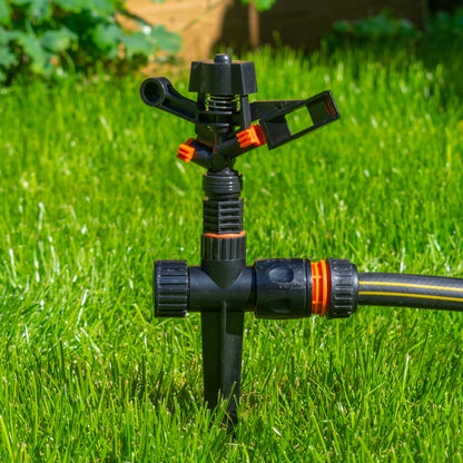 Eco Line Pulsating Garden Sprinkler with Ground Spike