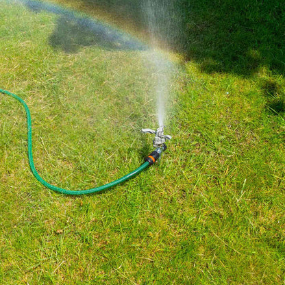 Metal Pulsating Garden Sprinkler with Spike