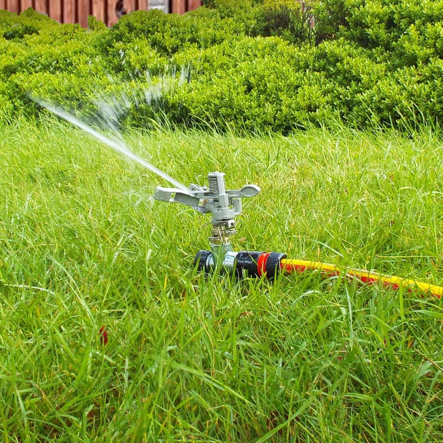Metal Pulsating Garden Sprinkler with Spike