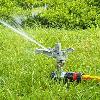 Metal Pulsating Garden Sprinkler with Spike
