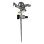 Metal Pulsating Garden Sprinkler with Spike