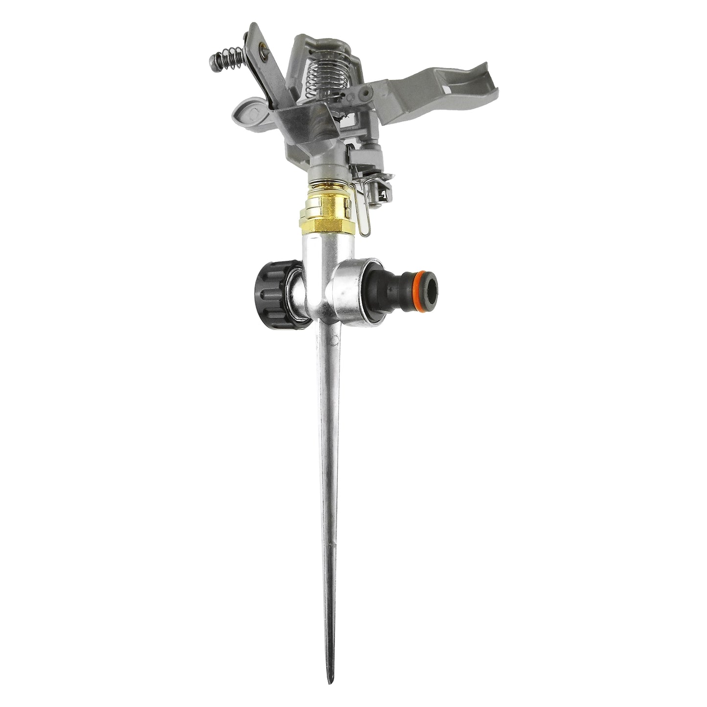 Metal Pulsating Garden Sprinkler with Spike