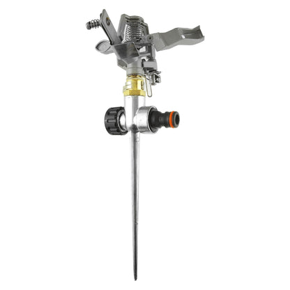Metal Pulsating Garden Sprinkler with Spike