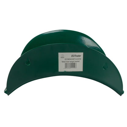 Green Metal Hose Support Hanger