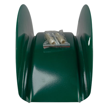 Green Metal Hose Support Hanger