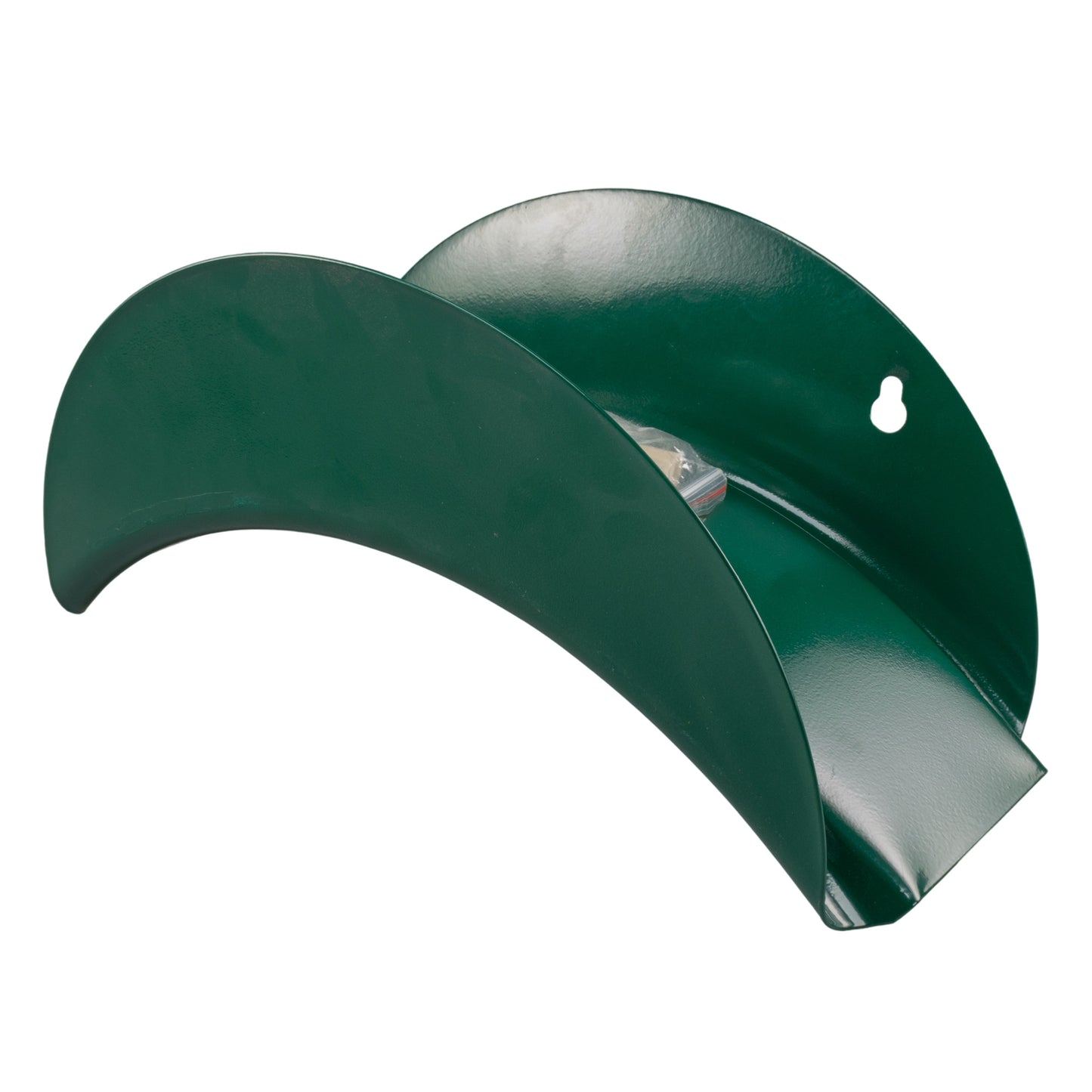 Green Metal Hose Support Hanger