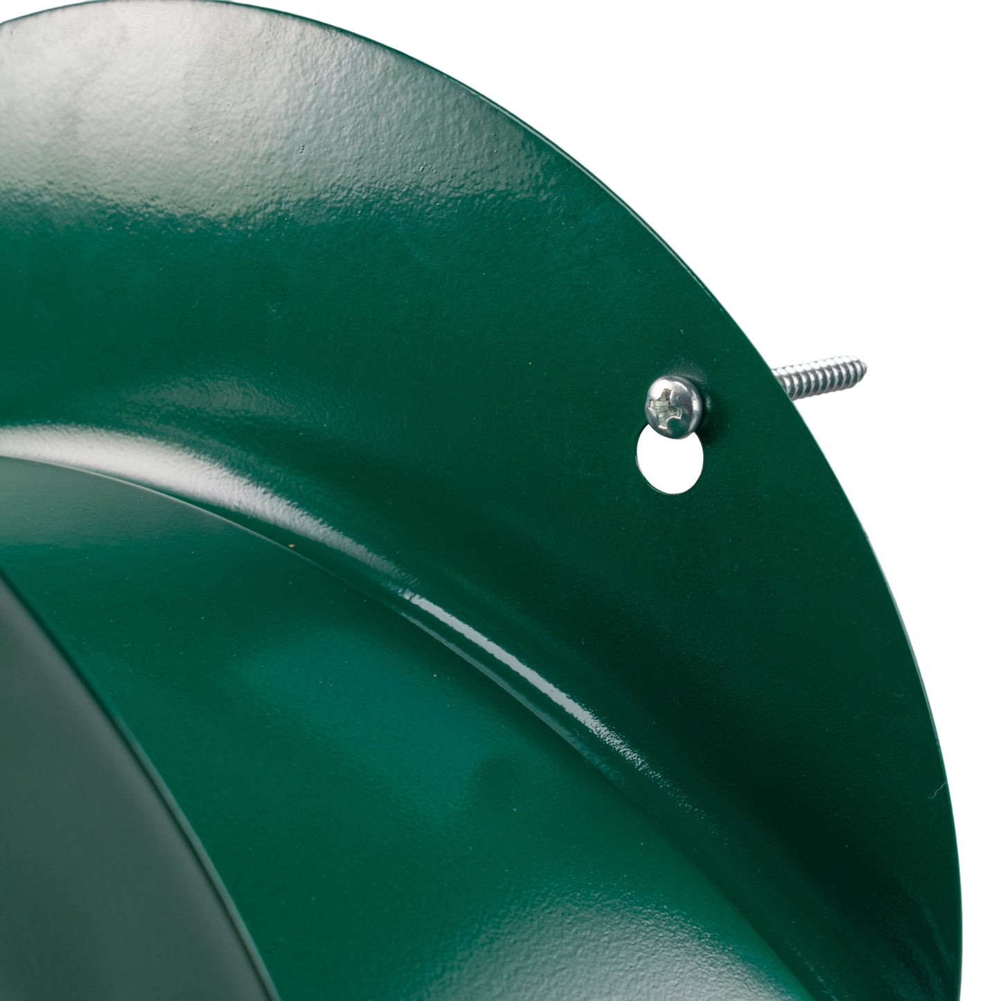 Green Metal Hose Support Hanger