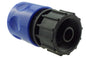 Female Hose Coupling with ¾” BSP Female Thread, Blue/Black