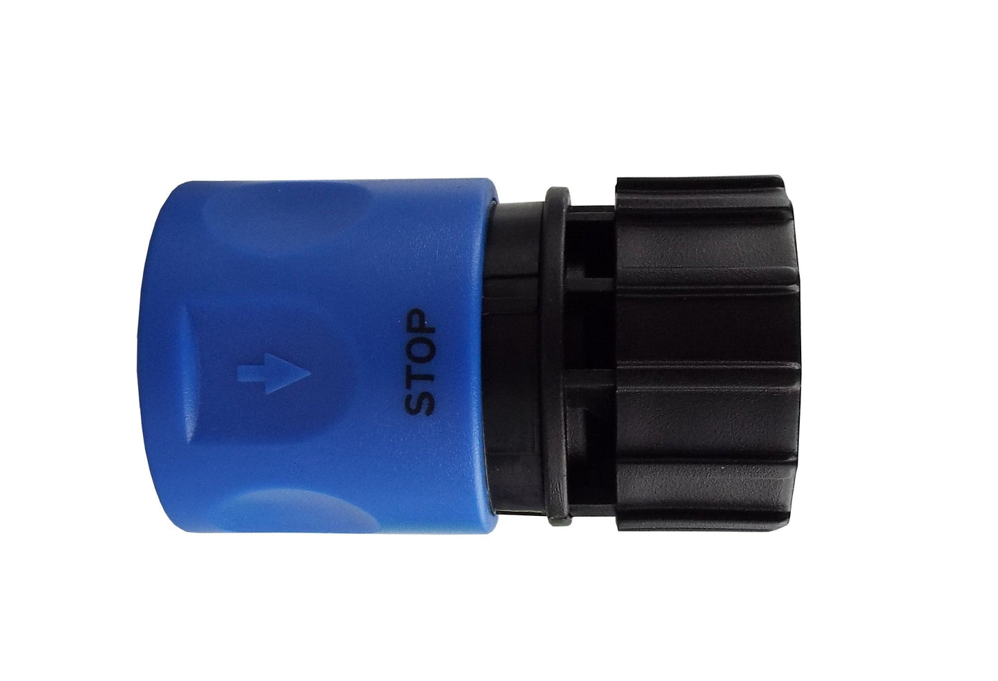 Female Hose Coupling with ¾” BSP Female Thread, Blue/Black