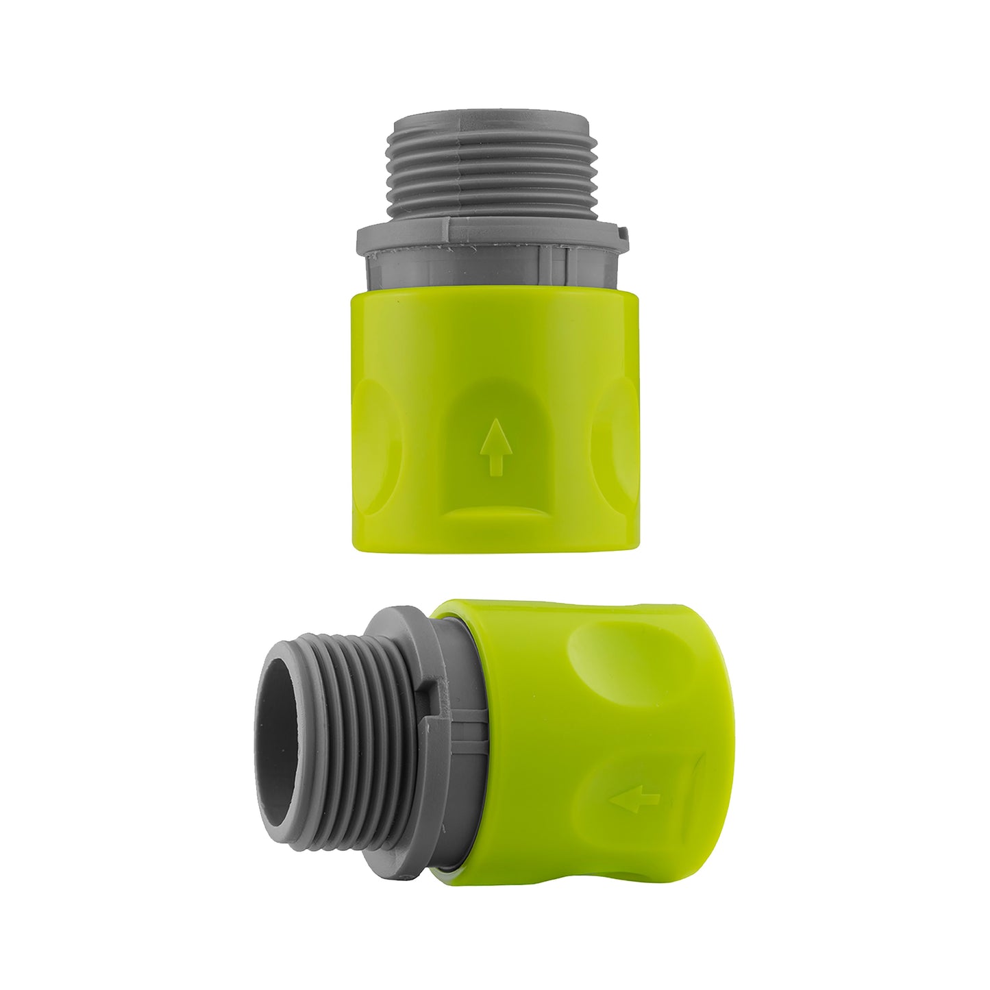 25mm MDPE Wall Flange Set Including 25mm Valve and Female Quick-Connect Adapter