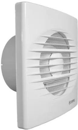 120mm Rico Bathroom Ventilation Fan with Built-In Pull-Cord Switch
