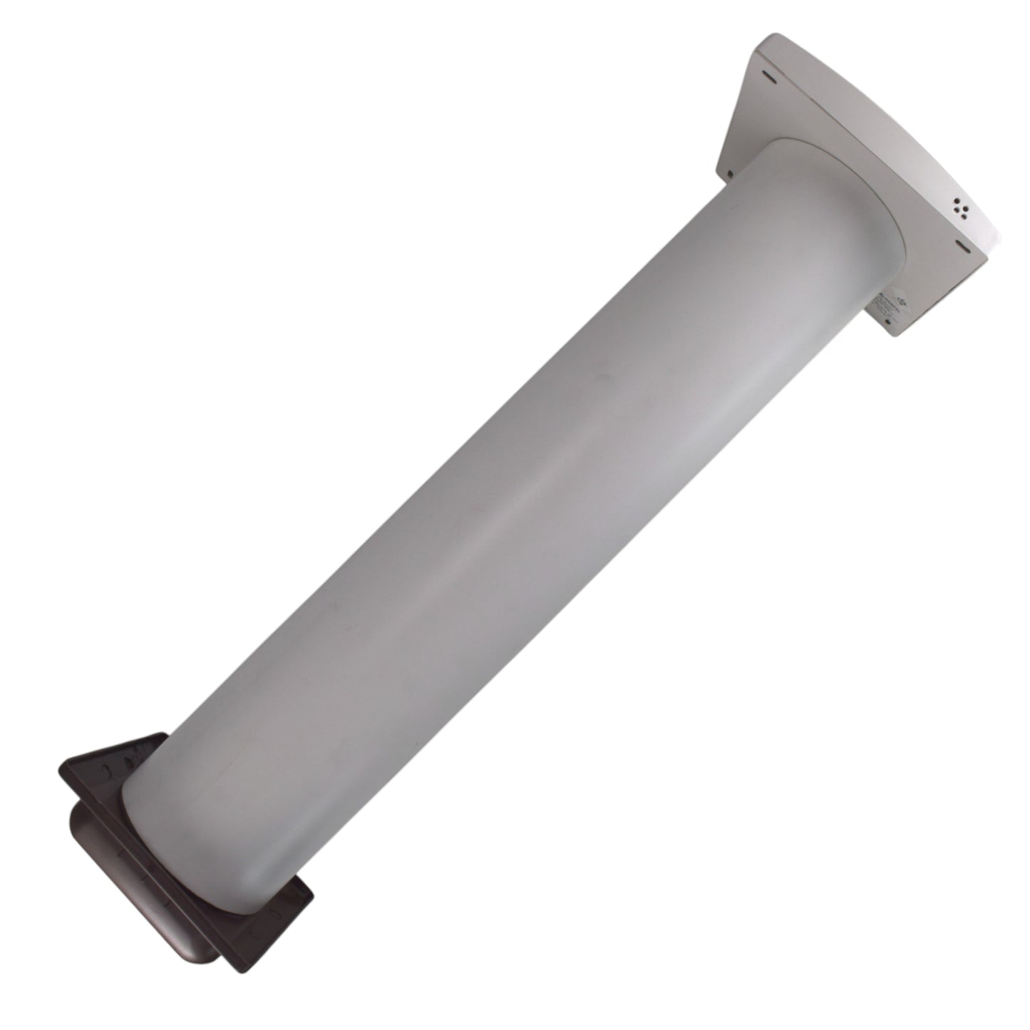 Wall Vent Set with STYL Fan (Timer & Humidity Sensor) and Brown Exterior Vent