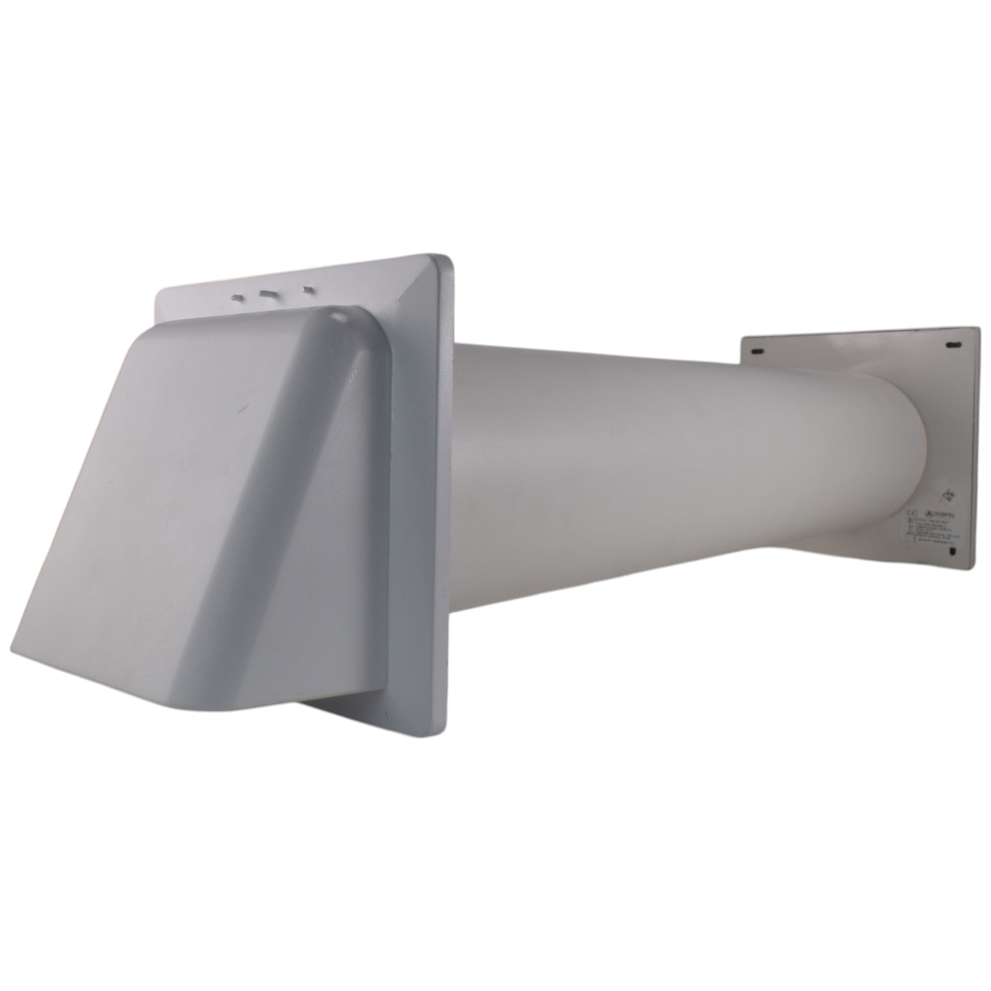Wall Vent Set with STYL Timer Fan and White-Coloured Exterior Vent