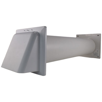 Wall Vent Set with STYL Timer Fan and White-Coloured Exterior Vent