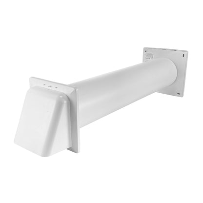 Wall Vent Set with STYL Timer Fan and White-Coloured Exterior Vent