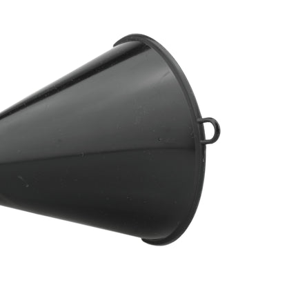 Black Funnel with Angled Top for Easy Pouring