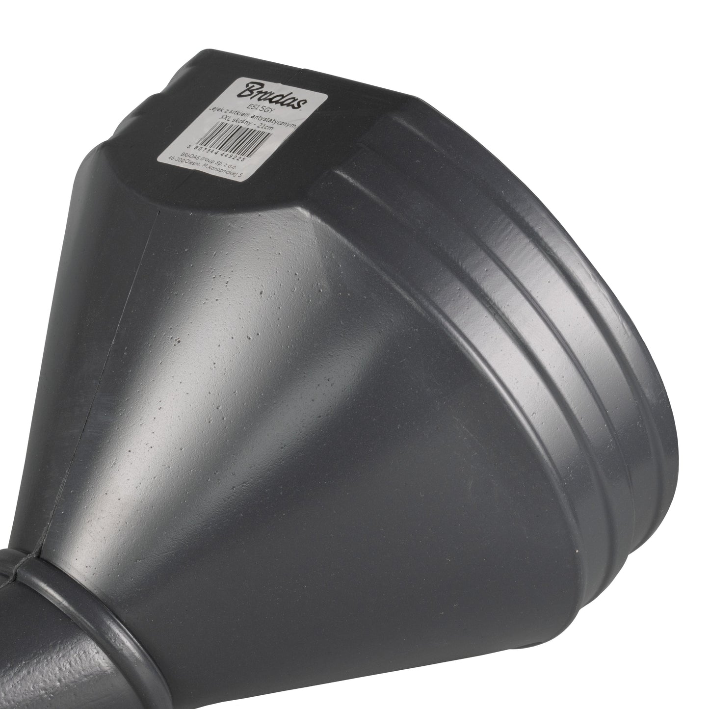 Large Angled Anti-Static Car Fuel Funnel 21cm