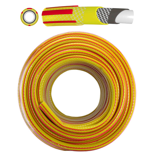High-Quality 6-Layer ¾’’ Gold Garden Hose Pipe