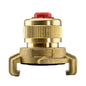 ¾" Hose Tail Brass Quick‑Connect Claw Adapter