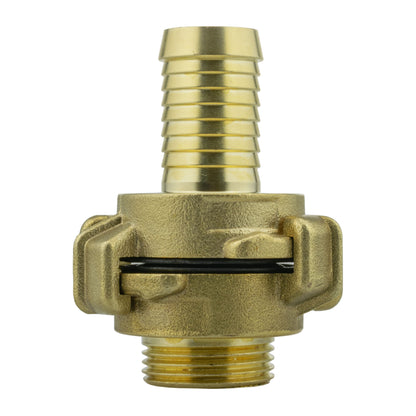 25mm MDPE Wall Flange Set with 25mm MDPE Valve and 19mm Barbed Geka Connectors