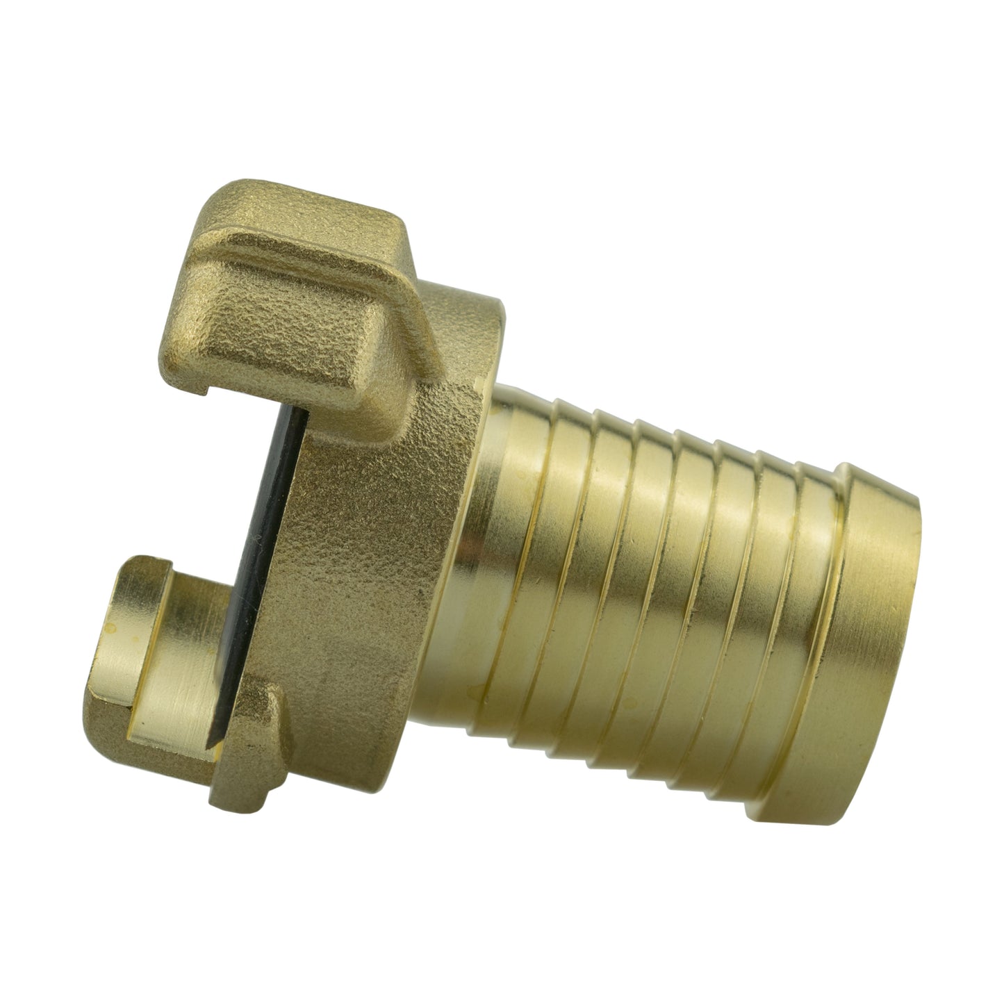20mm MDPE Wall Flange Set Complete with Lever Valve and 25mm Barbed Geka Fitting