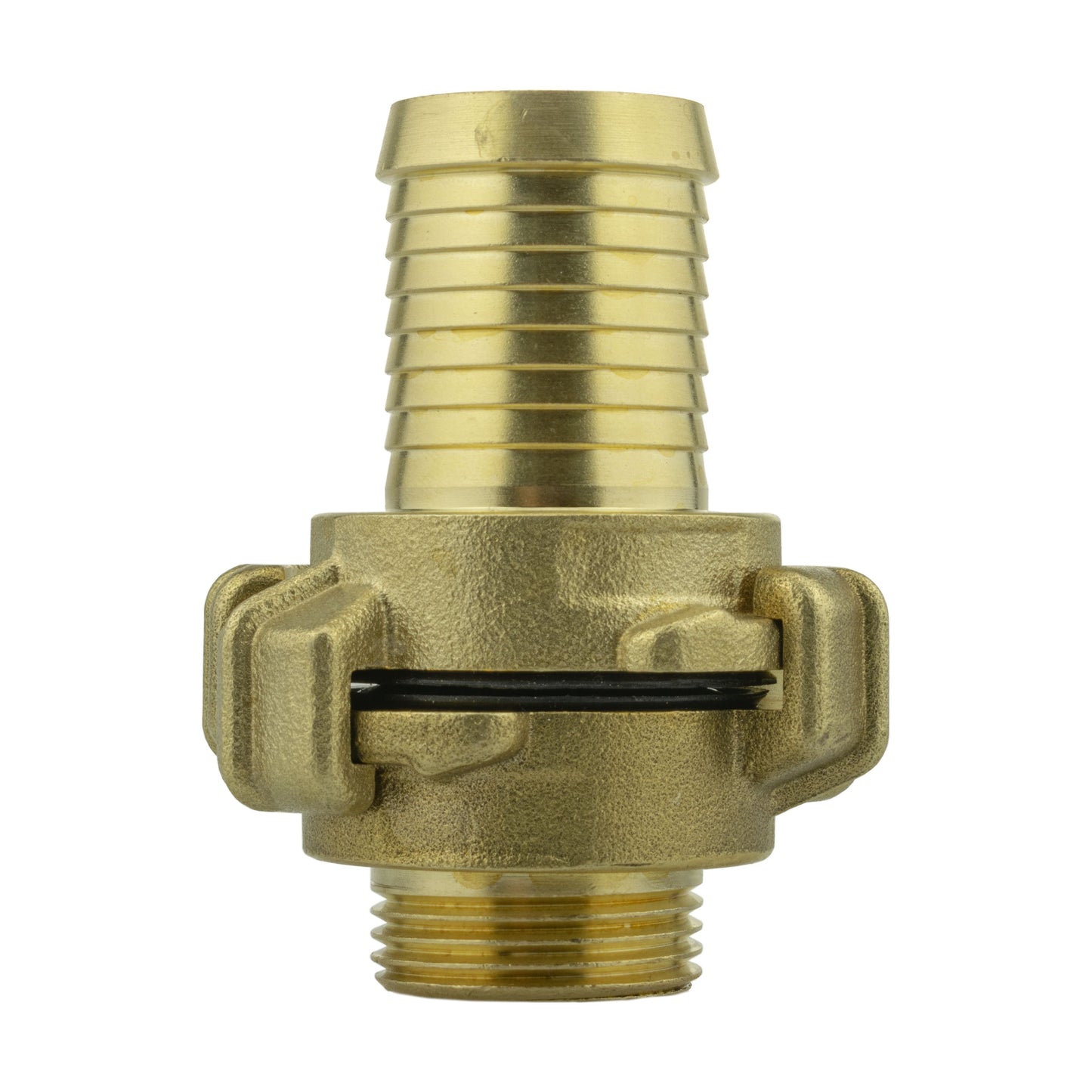 25mm MDPE Wall Flange Set with Lever Valve and 25mm Barbed Geka Connectors