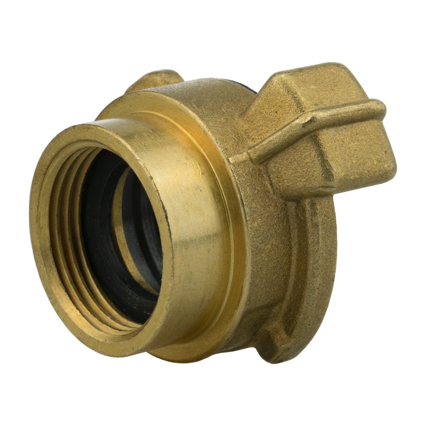 20mm MDPE Wall Flange Set Complete with Bib Tap & Geka Type Connector