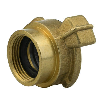 20mm MDPE Wall Flange Set Complete with Bib Tap & Geka Type Connector