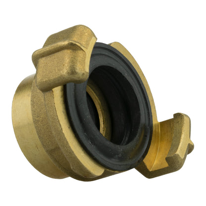 20mm MDPE Wall Flange Set Complete with Bib Tap & Geka Type Connector