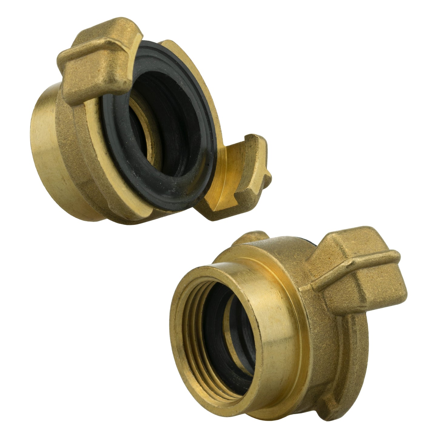 25mm MDPE Wall Flange Set Complete with Valve and Geka Fitting