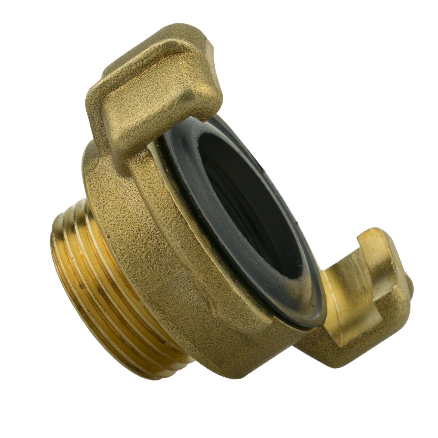 25mm MDPE Wall Flange Set Including Large Plastic Valve and Geka Type Fitting