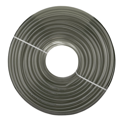 PVC Semi-Transparent Pipe Grey 4mm x 6mm