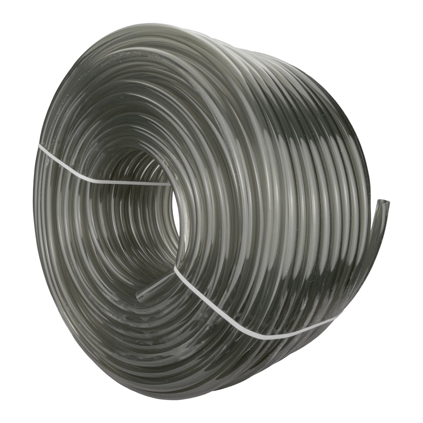 PVC Semi-Transparent Pipe Grey 10mm x 13mm