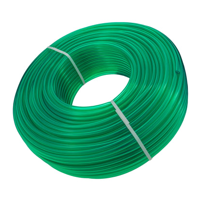 PVC Semi-Transparent Pipe Green 4mm x 6mm
