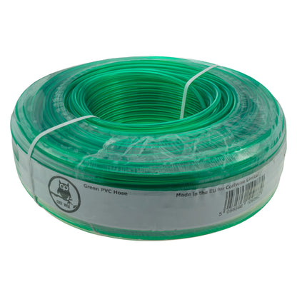 PVC Semi-Transparent Pipe Green 4mm x 6mm